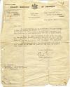 Probationer Constable Appointment Letter 1931